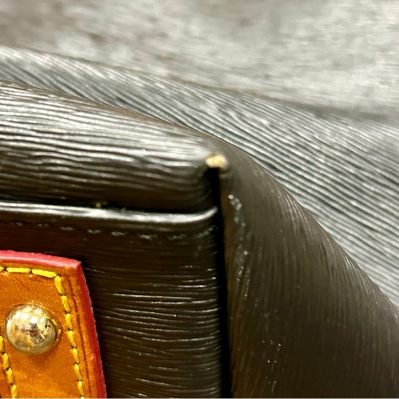 Dooney & Bourke Black Textured Leather Satchel - Picture 6 of 16